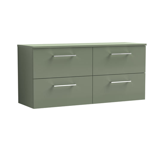 NUIE 1200mm Wall Hung 4 Drawer Vanity & Worktop