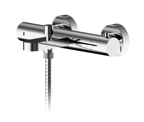 NUIE Wall Mounted Thermostatic Bath Shower Mixer