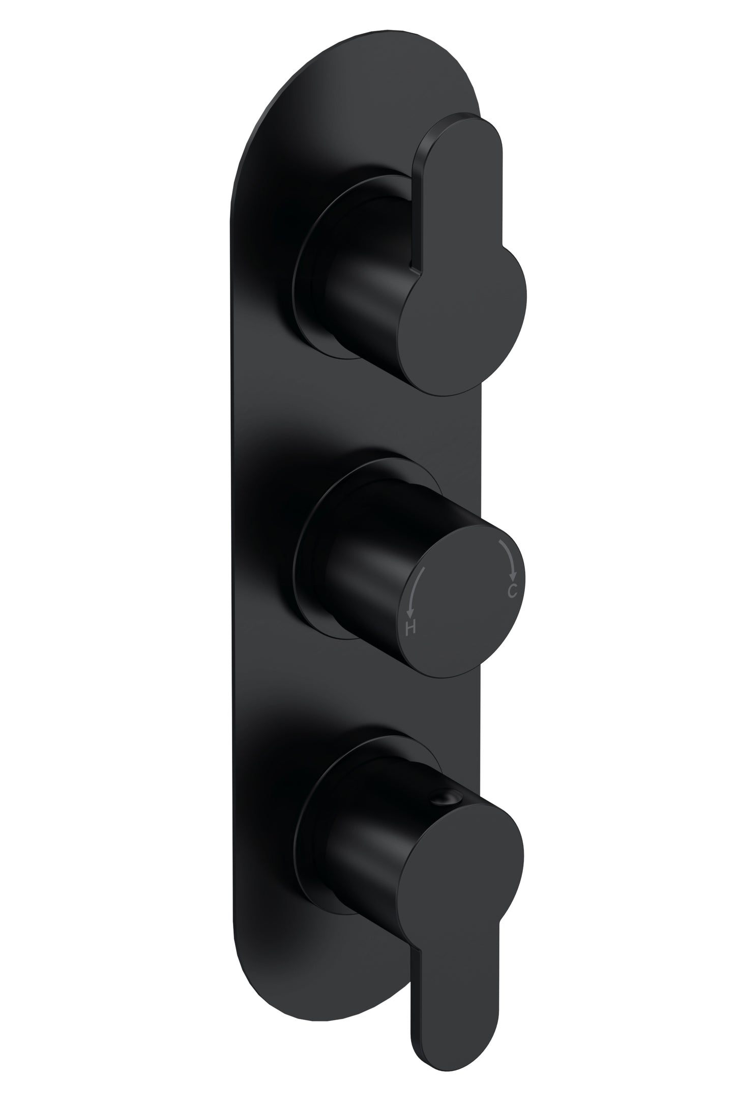 NUIE Triple Thermostatic Valve With Diverter