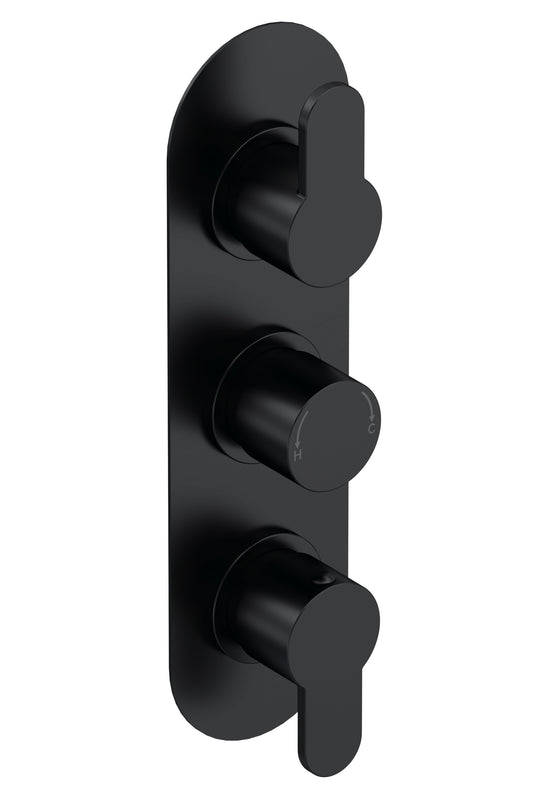 NUIE Triple Thermostatic Valve With Diverter