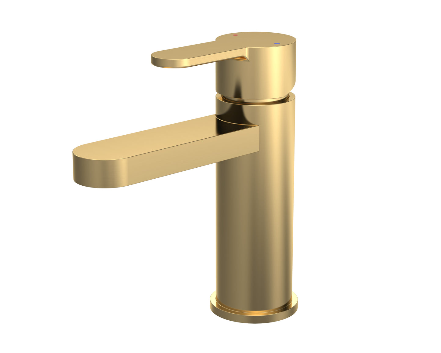 NUIE Mono Basin Mixer With Push Button Waste