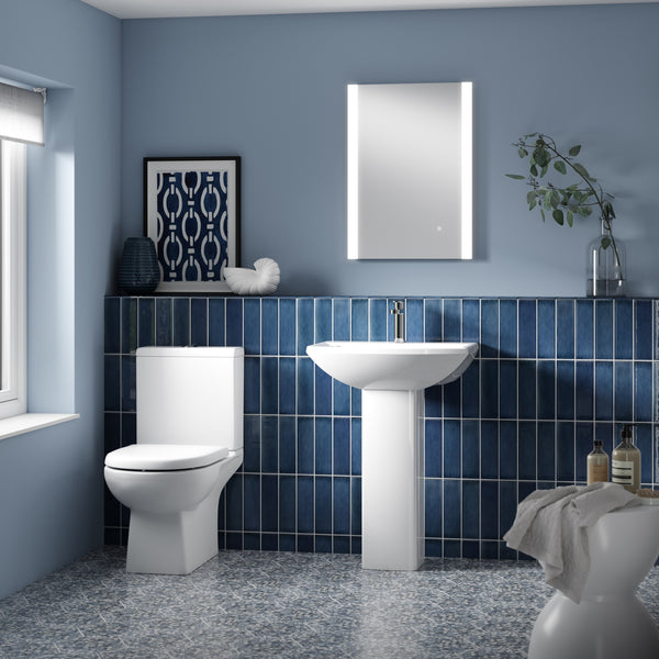 NUIE 600mm Basin & Pedestal