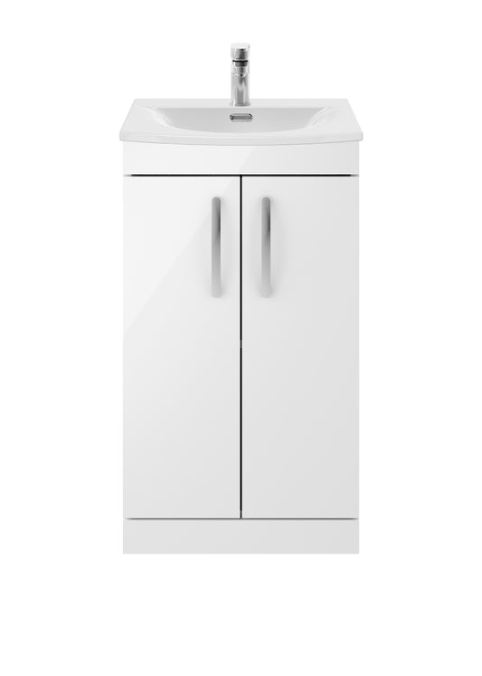 NUIE 500mm Floor Standing Vanity With Basin 4