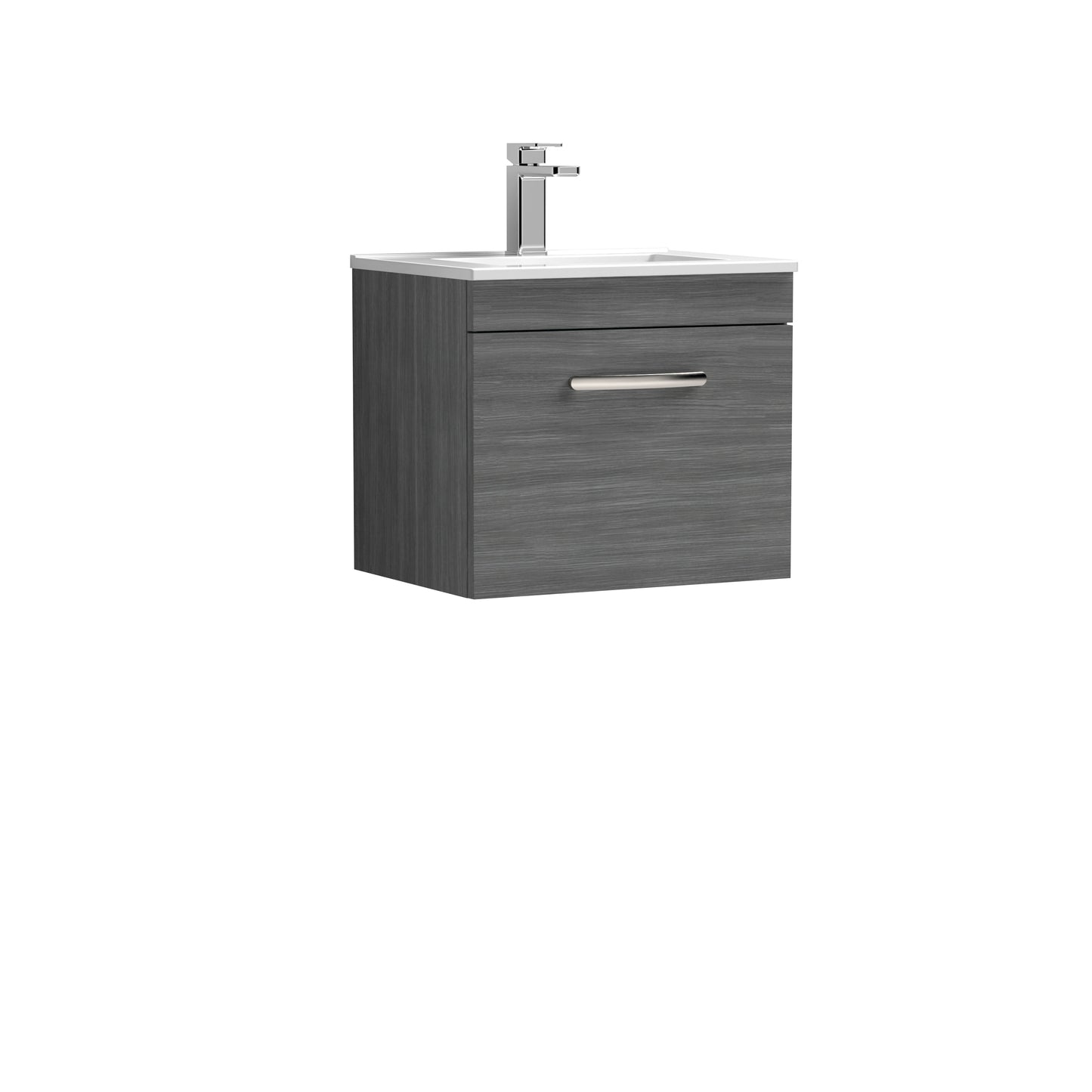 NUIE 500mm Wall Hung Vanity With Basin 2