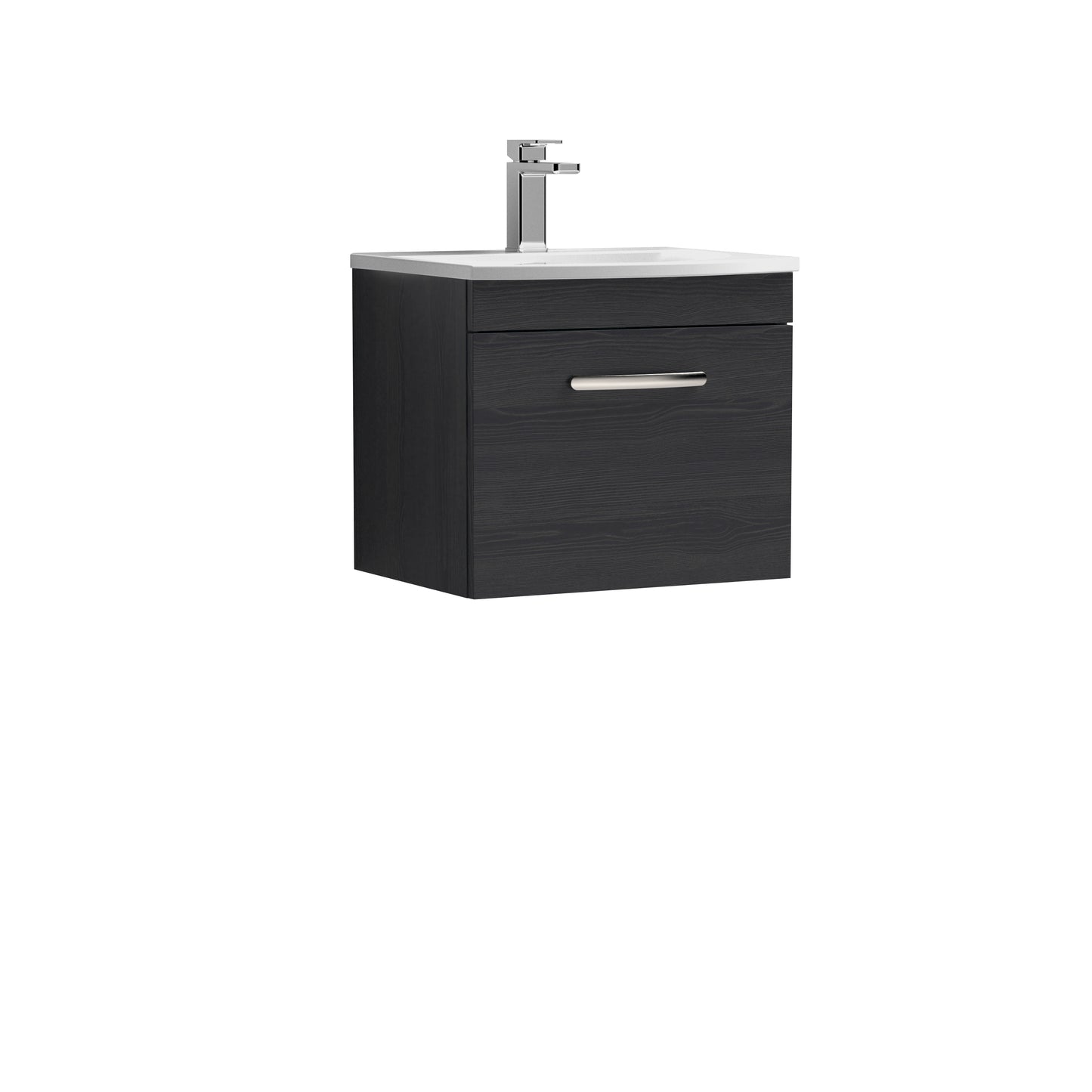 NUIE 500mm Wall Hung Vanity With Basin 4