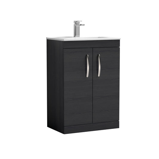 NUIE 600mm Floor Standing Vanity With Basin 2