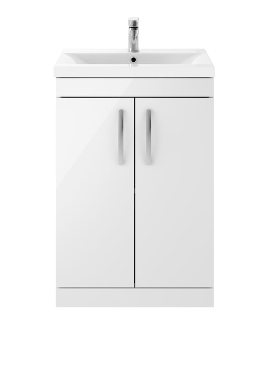 NUIE 600mm Floor Standing Vanity With Basin 1