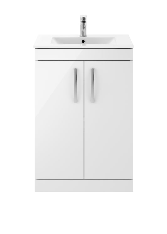 NUIE 600mm Floor Standing Vanity With Basin 2