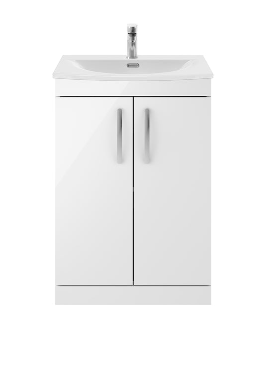 NUIE 600mm Floor Standing Vanity With Basin 4