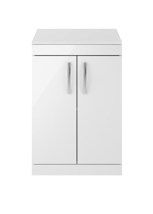 NUIE 600mm Floor Standing Vanity With Worktop