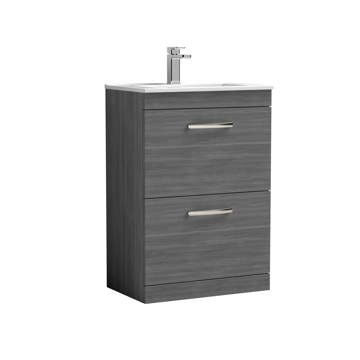 NUIE 600mm Floor Standing Vanity With Basin 2