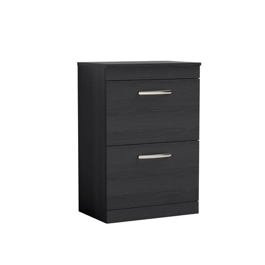 NUIE 600mm Floor Standing Vanity With Worktop