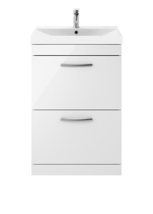 NUIE 600mm Floor Standing Vanity With Basin 3