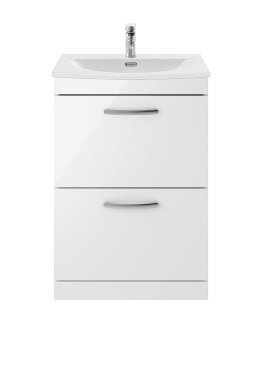 NUIE 600mm Floor Standing Vanity With Basin 4