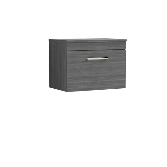 NUIE 600mm Wall Hung Vanity With Worktop