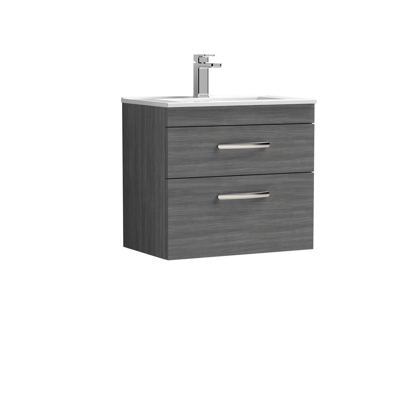 NUIE 600mm Wall Hung Vanity With Basin 2