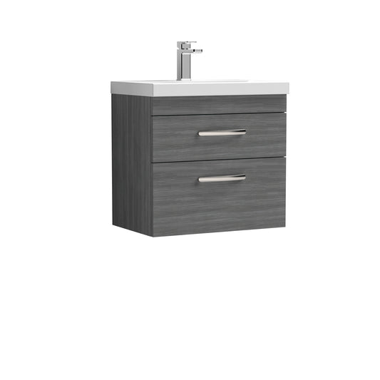 NUIE 600mm Wall Hung Vanity With Basin 3