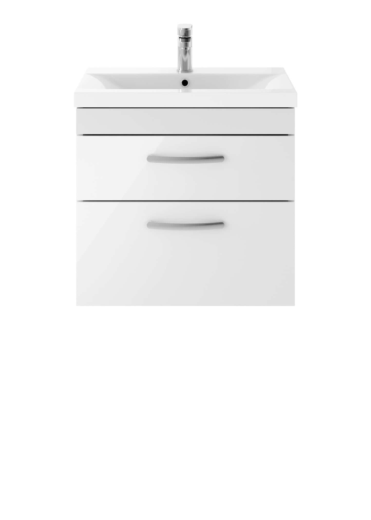NUIE 600mm Wall Hung Vanity With Basin 1