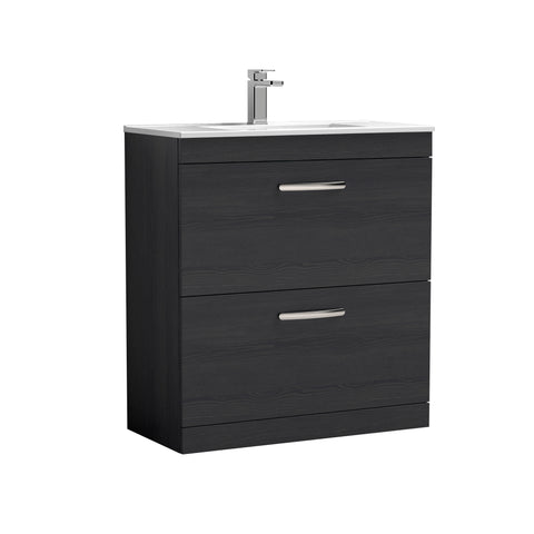 NUIE 800mm Floor Standing Vanity With Basin 2