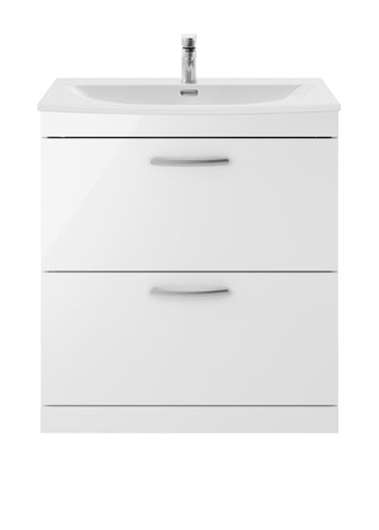 NUIE 800mm Floor Standing Vanity With Basin 4