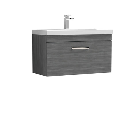 NUIE 800mm Wall Hung Vanity With Basin 1