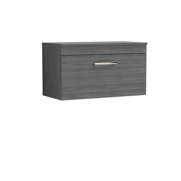 NUIE 800mm Wall Hung Vanity With Worktop