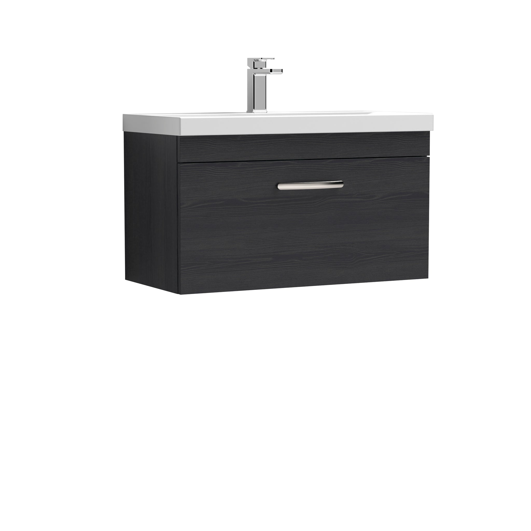 NUIE 800mm Wall Hung Vanity With Basin 1