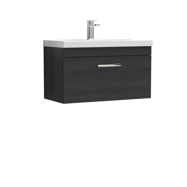 NUIE 800mm Wall Hung Vanity With Basin 1