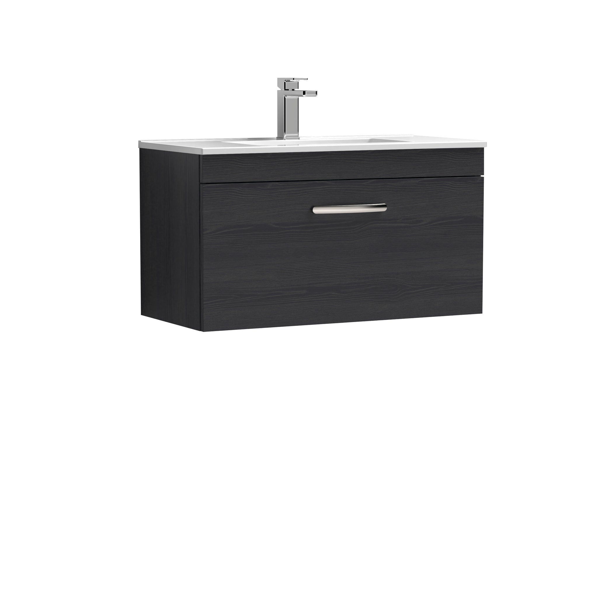 NUIE 800mm Wall Hung Vanity With Basin 2