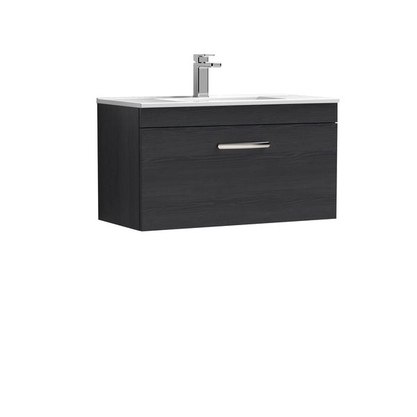 NUIE 800mm Wall Hung Vanity With Basin 2