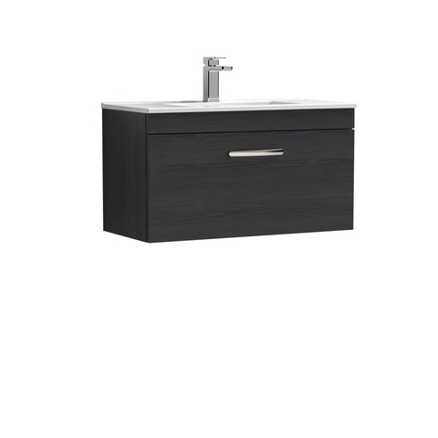 NUIE 800mm Wall Hung Vanity With Basin 2