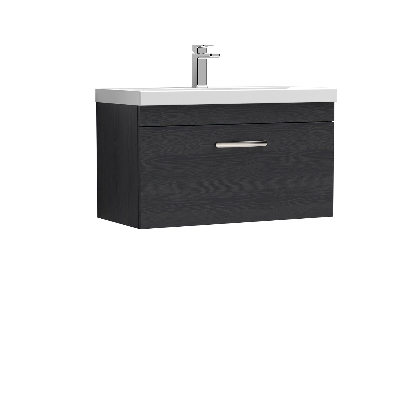 NUIE 800mm Wall Hung Vanity With Basin 3