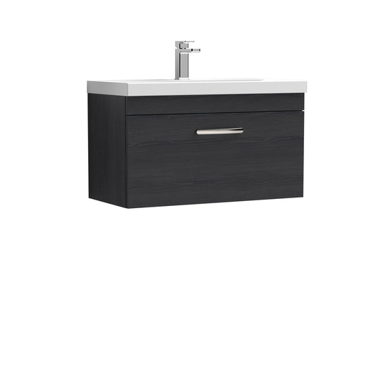 NUIE 800mm Wall Hung Vanity With Basin 3