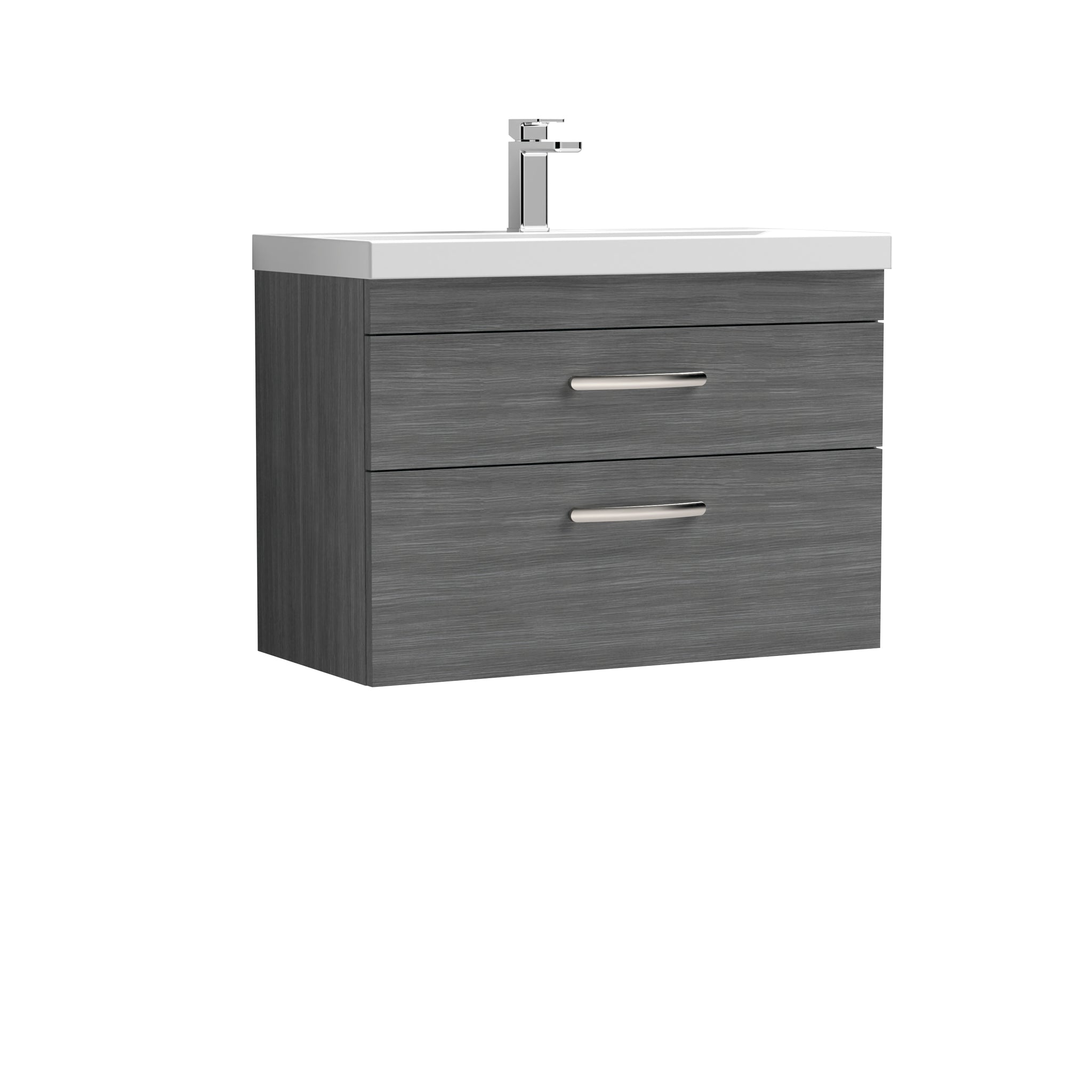 NUIE 800mm Wall Hung Vanity With Basin 1
