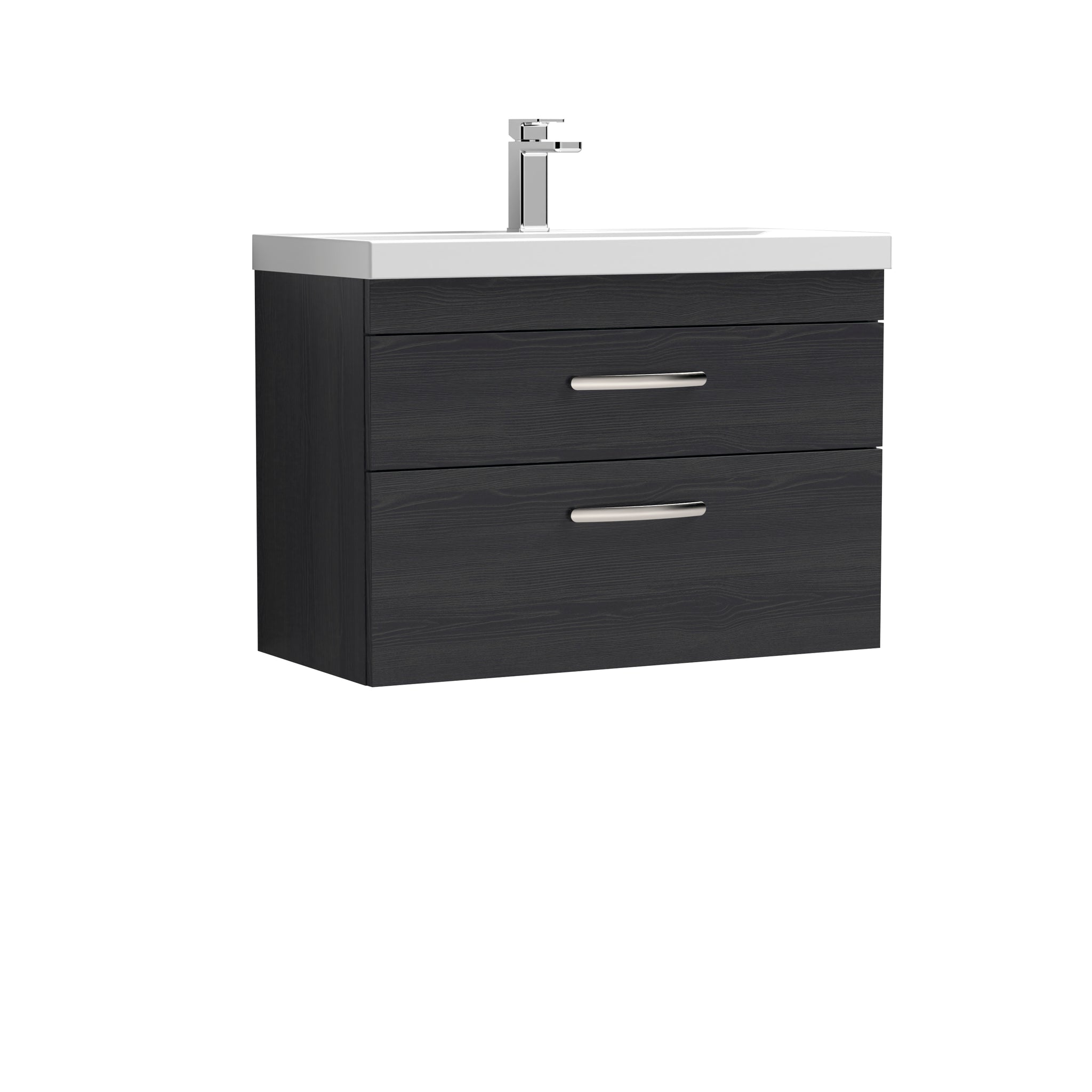NUIE 800mm Wall Hung Vanity With Basin 1