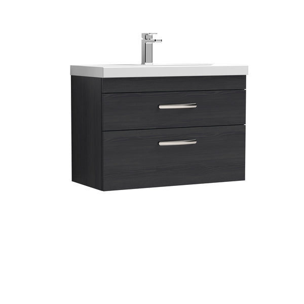 NUIE 800mm Wall Hung Vanity With Basin 1