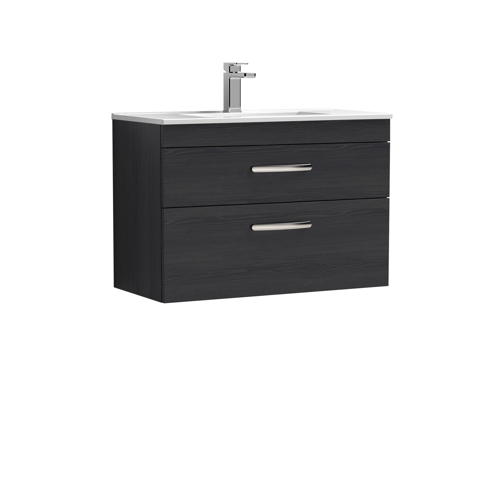 NUIE 800mm Wall Hung Vanity With Basin 2