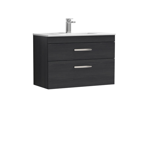 NUIE 800mm Wall Hung Vanity With Basin 2