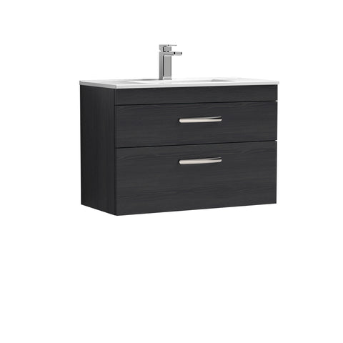 NUIE 800mm Wall Hung Vanity With Basin 2