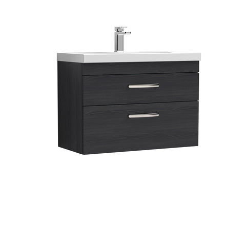 NUIE 800mm Wall Hung Vanity With Basin 3