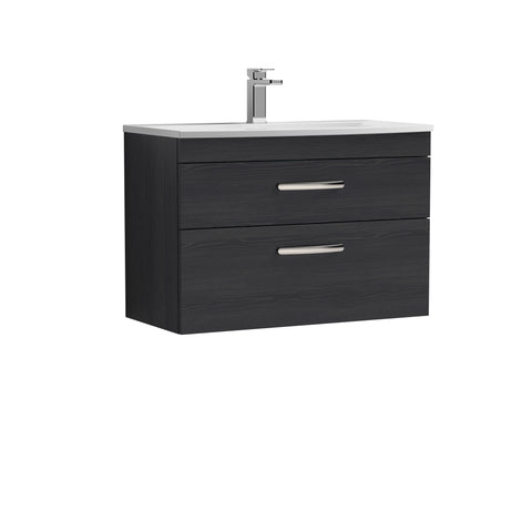 NUIE 800mm Wall Hung Vanity With Basin 4