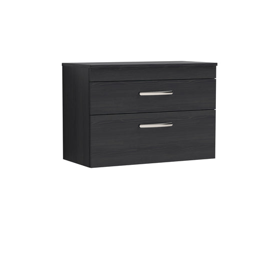 NUIE 800mm Wall Hung Vanity With Worktop