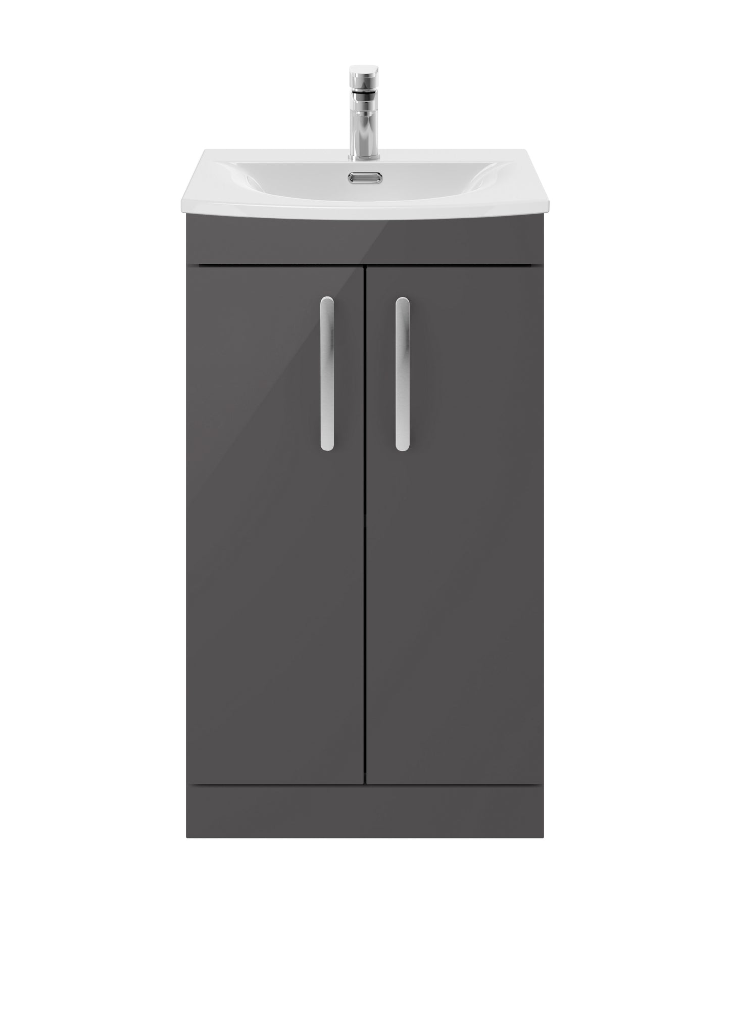 NUIE 500mm Floor Standing Cabinet With Basin 4