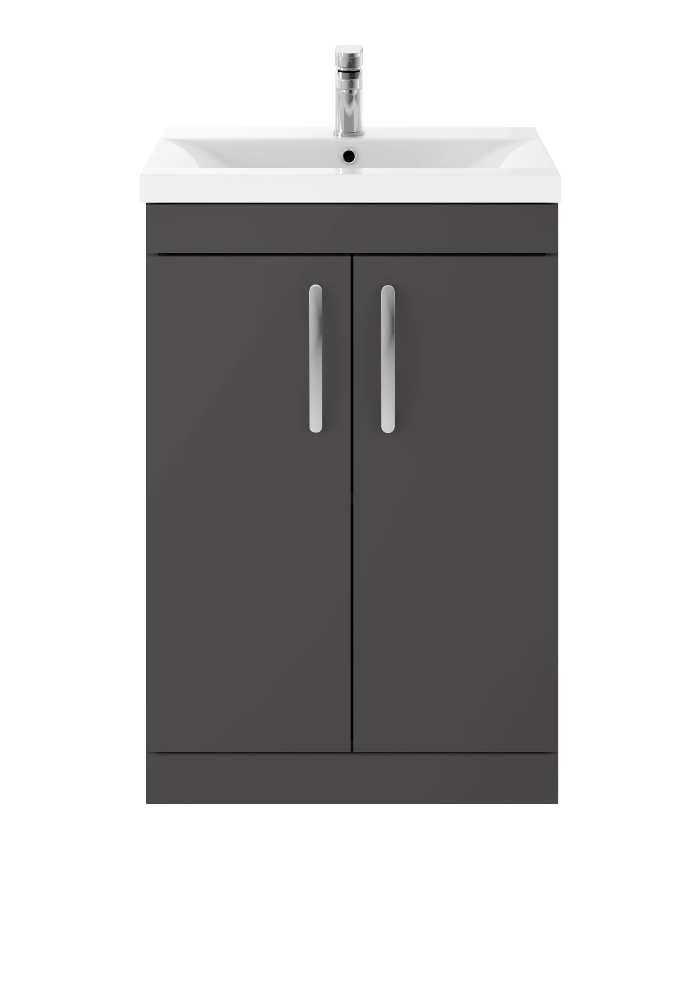 NUIE 600mm Floor Standing Cabinet With Basin 1