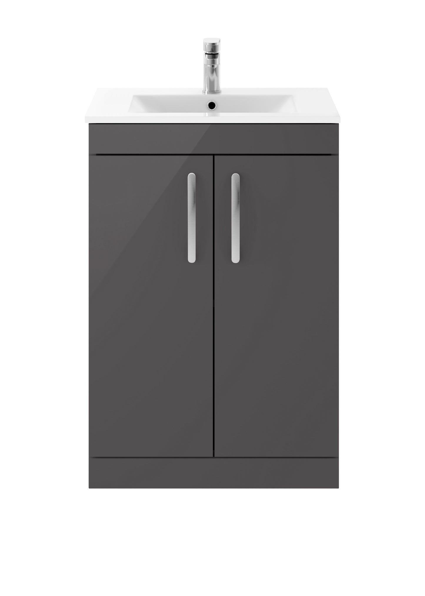 NUIE 600mm Floor Standing Cabinet With Basin 2