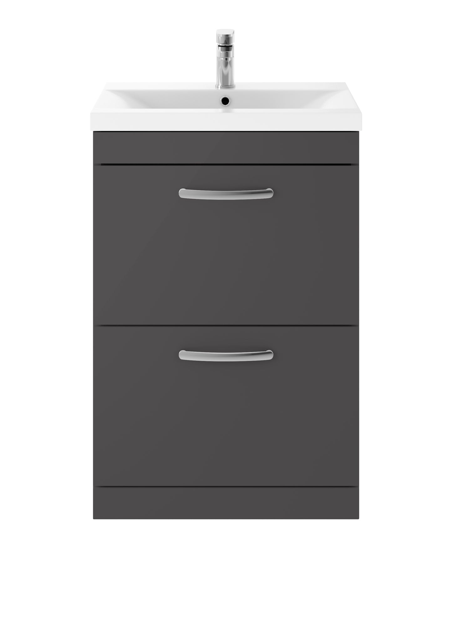 NUIE 600mm Floor Standing Cabinet With Basin 1