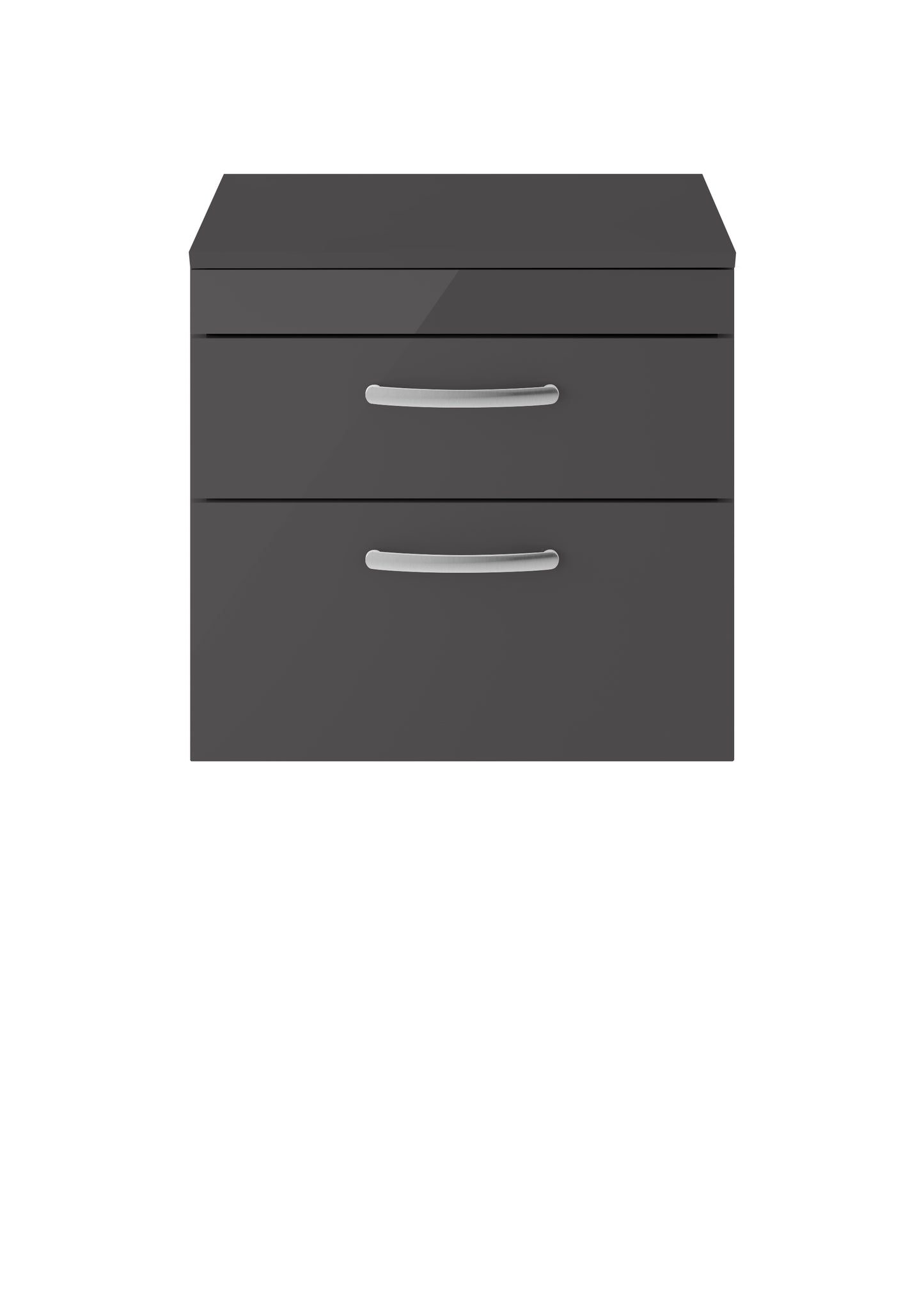 NUIE 600mm Wall Hung Cabinet With Worktop
