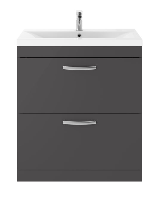 NUIE 800mm Floor Standing Cabinet With Basin 1