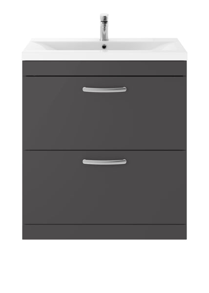 NUIE 800mm Floor Standing Cabinet With Basin 1