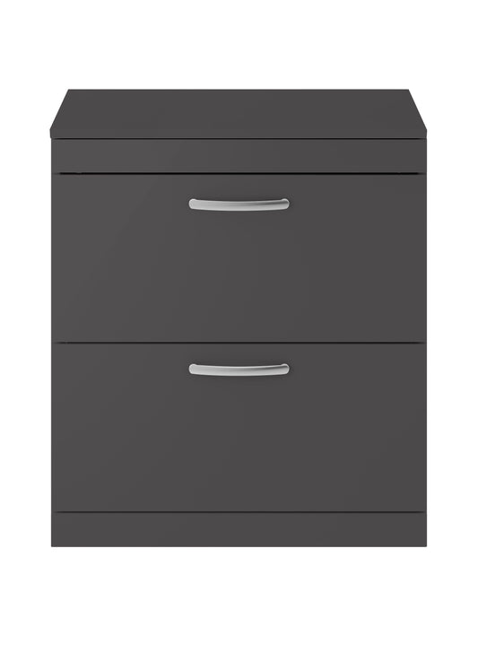NUIE 800mm Floor Standing Cabinet With Worktop